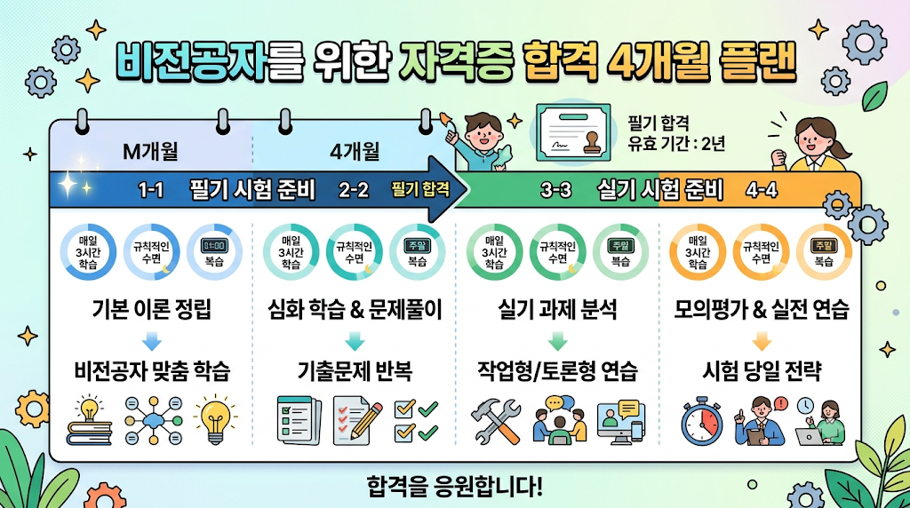 직업상담사2급 비전공자를 위한 4개월 합격 준비 플랜